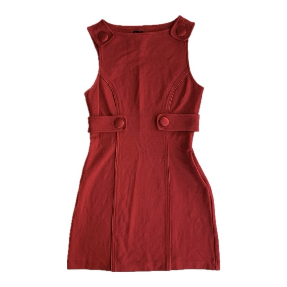 bebe Red Sleeveless Dress